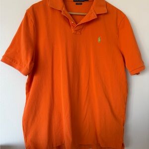 Polo by Ralph Lauren Orange with Lime Green Pony